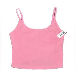 Old Navy Women’s Cropped Tank Top - Built In Bra Inside